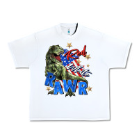 White red white rawr Urban Heavy Tee - Zillion Design Studio