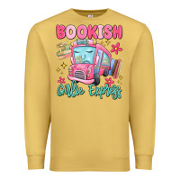 Antique Gold bookish girlie express Premium Sweatshirt - MaliasSmallBusiness