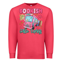 Cardinal bookish girlie express Premium Sweatshirt - MaliasSmallBusiness