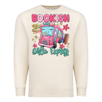 Sandshell bookish girlie express Premium Sweatshirt - MaliasSmallBusiness