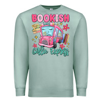 Seafoam bookish girlie express Premium Sweatshirt - MaliasSmallBusiness