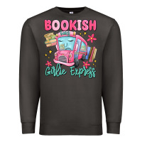 Smoke bookish girlie express Premium Sweatshirt - MaliasSmallBusiness