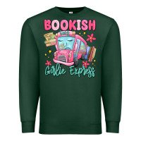 Sports Green bookish girlie express Premium Sweatshirt - MaliasSmallBusiness