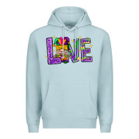Blue Mist Mardi Gras Love With Gnome Premium Hoodie - BundleAndBundleShop