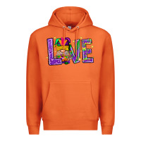 Carrot Mardi Gras Love With Gnome Premium Hoodie - BundleAndBundleShop