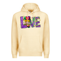 Pina Colada Mardi Gras Love With Gnome Premium Hoodie - BundleAndBundleShop