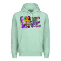 Seafoam Mardi Gras Love With Gnome Premium Hoodie - BundleAndBundleShop