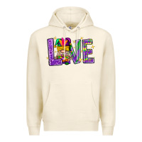 Tofu Mardi Gras Love With Gnome Premium Hoodie - BundleAndBundleShop