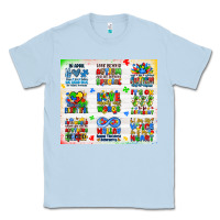 Dusty Blue autism Classic Tee - JahusDesignShop