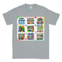 Heather Grey autism Classic Tee - JahusDesignShop