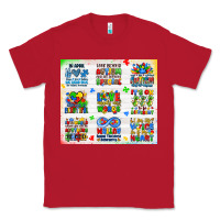 Red autism Classic Tee - JahusDesignShop