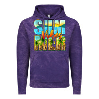 Cloud Purple summer vibes Vintage Hoodie - Zillion Design Studio