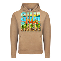 Vintage Coffee summer vibes Vintage Hoodie - Zillion Design Studio
