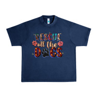 Navy rescue all the dogs Urban Heavy Tee - Zillion Design Studio