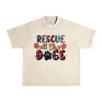 Sandshell rescue all the dogs Urban Heavy Tee - Zillion Design Studio