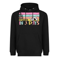 Black a lot can happen in 3 days Heavyweight Hoodie - MaliasSmallBusiness