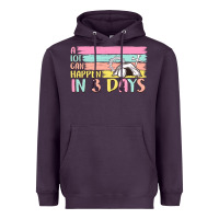 Plum a lot can happen in 3 days Heavyweight Hoodie - MaliasSmallBusiness