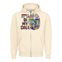 Sandshell it's in my dna Zipper Hoodie - BundleAndBundleShop