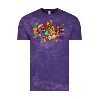 Cloud Purple cinco de mayo teacher Vintage Tee - Zillion Design Studio