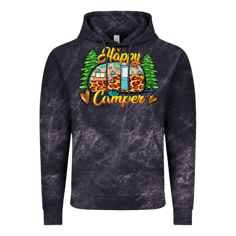 Happy Camper Vintage Hoodie by Zillion Design Studio | Teevron