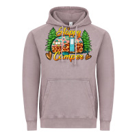 Vintage Zinc happy camper Vintage Hoodie - Zillion Design Studio