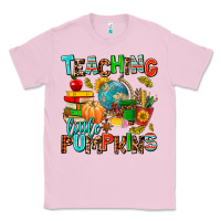 Bubblegum Pink christmas jolly teachers Classic Tee - AdoDesignShop