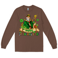 Chestnut happy st patricks day with st patricks Long Sleeve Tee - AdoDesignShop