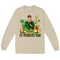 Mushroom happy st patricks day with st patricks Long Sleeve Tee - AdoDesignShop