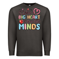 Smoke it takes a big heart for shape little minds Premium Sweatshirt - MaliasSmallBusiness