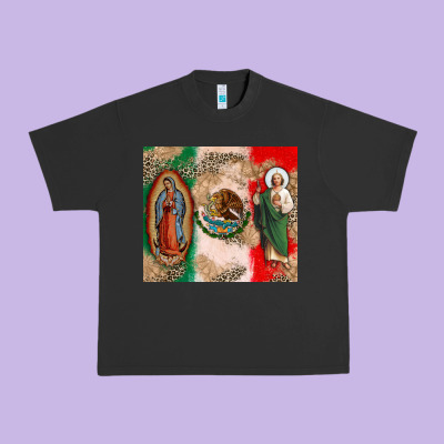 Virgin Mary And San Judas Urban Heavy Tee Designed By Cts Tumbler Store