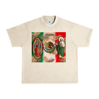 Sandshell Virgin Mary and San Judas Urban Heavy Tee - CTS Tumbler Store