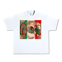 White Virgin Mary and San Judas Urban Heavy Tee - CTS Tumbler Store