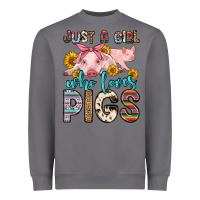 Storm just a girl who loves pigs Heavyweight Sweatshirt - Zillion Design Studio
