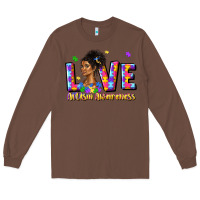 Chestnut love autism awareness Long Sleeve Tee - JahusDesignShop