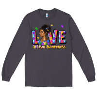 Smoke love autism awareness Long Sleeve Tee - JahusDesignShop