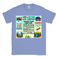 Colony Blue life is better by the campfire Classic Tee - JahusDesignShop