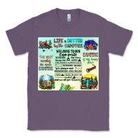Lavender life is better by the campfire Classic Tee - JahusDesignShop