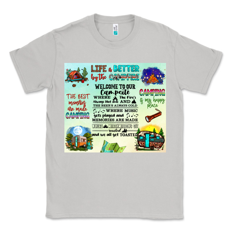 Life Is Better By The Campfire Classic Tee by JahusDesignShop | Teevron