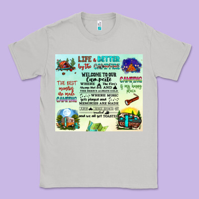 Life Is Better By The Campfire Classic Tee Designed By Jahusdesignshop