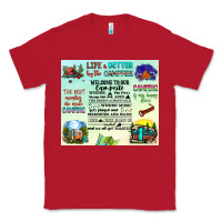 Red life is better by the campfire Classic Tee - JahusDesignShop