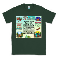 Sports Green life is better by the campfire Classic Tee - JahusDesignShop