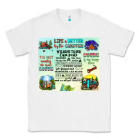 White life is better by the campfire Classic Tee - JahusDesignShop