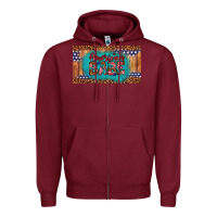 Burgundy american babe Zipper Hoodie - Artiststas