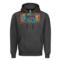 Charcoal Heather american babe Zipper Hoodie - Artiststas