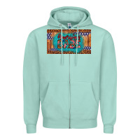 Seafoam american babe Zipper Hoodie - Artiststas