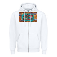 White american babe Zipper Hoodie - Artiststas