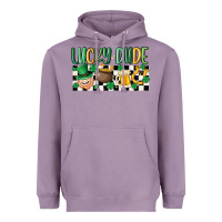 Lavender lucky dude Heavyweight Hoodie - MaliasSmallBusiness