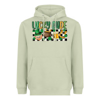 Matcha lucky dude Heavyweight Hoodie - MaliasSmallBusiness