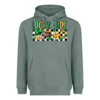 Sage lucky dude Heavyweight Hoodie - MaliasSmallBusiness