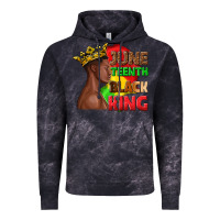 Cloud Black juneteenth black king Vintage Hoodie - texasbilliewilder